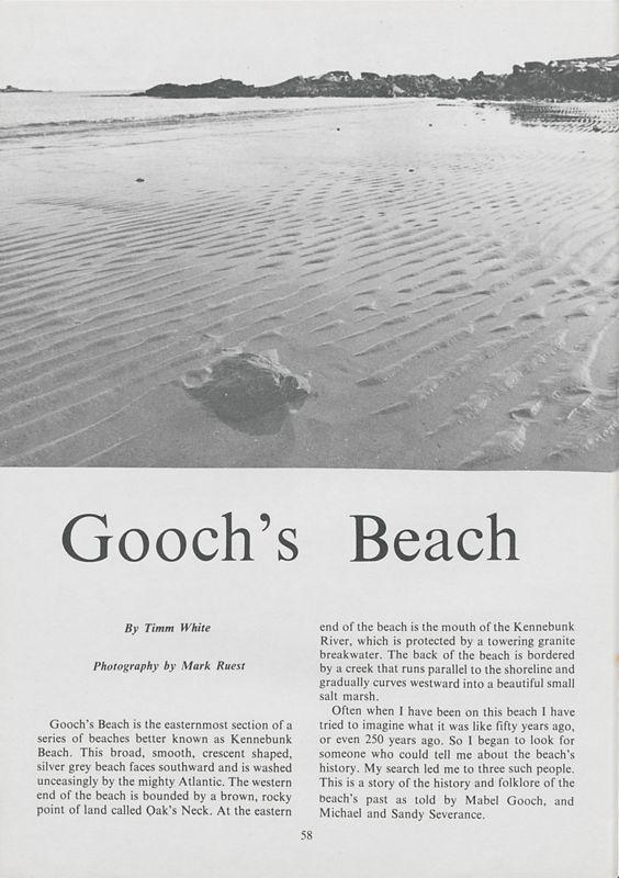 Gooch's Beach