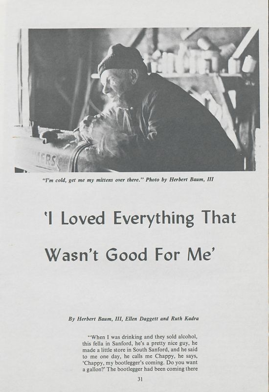 I Loved Everything That Wasn't Good For Me'