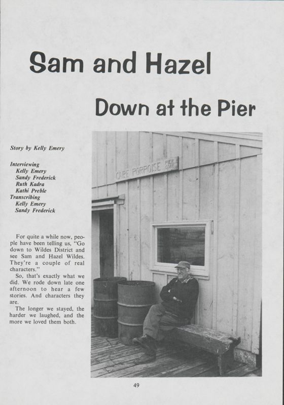 Sam and Hazel at the Pier