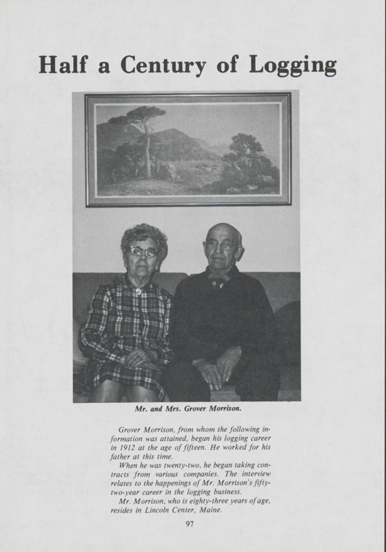 Half a Century of Logging