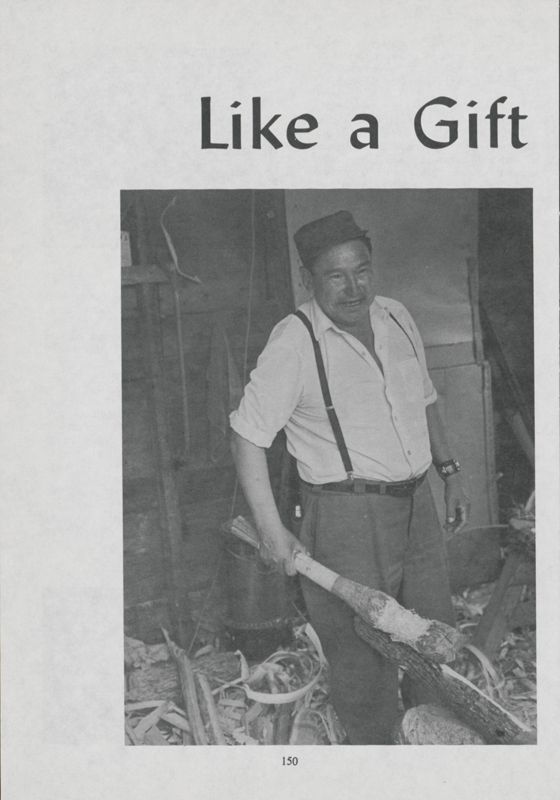 Like a Gift to an Indian- Basket Making