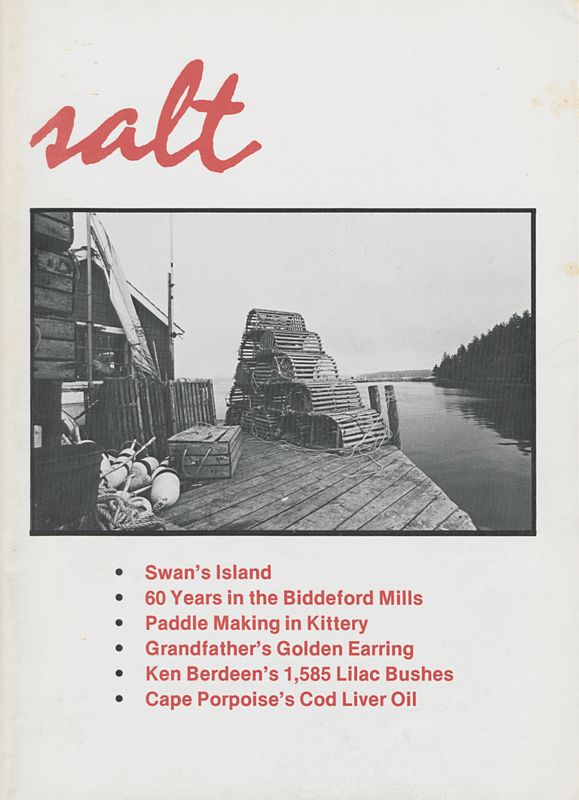 August 1978 Salt Magazine, Front Cover