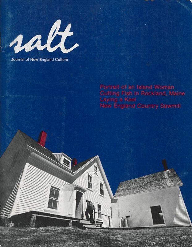 December 1978 Salt Magazine, Front Cover