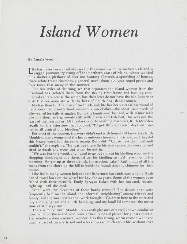 Island Women