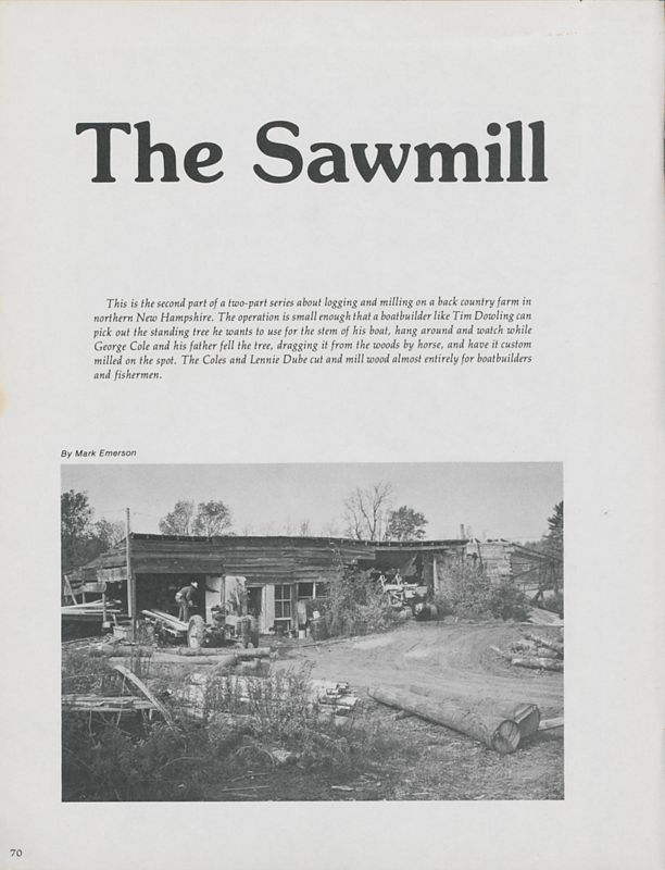 The Sawmill