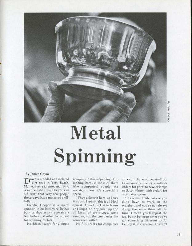 Metal Spinning