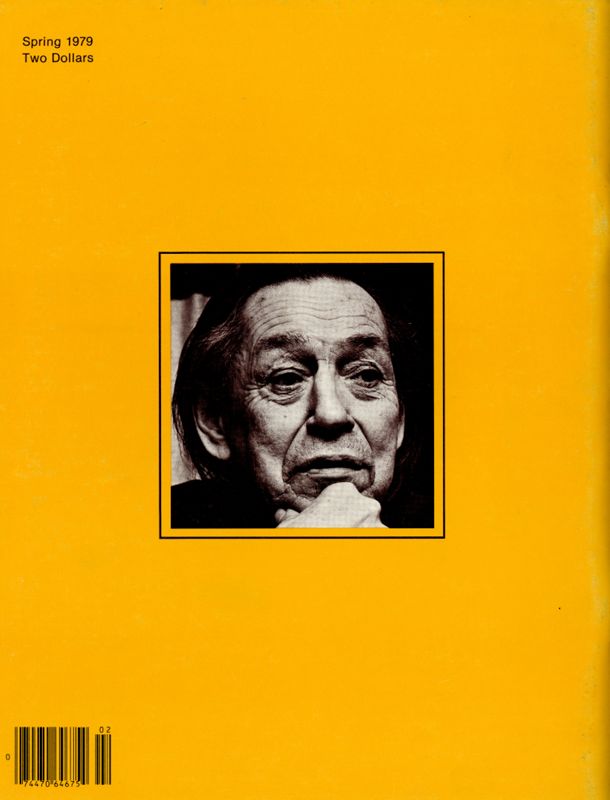 March 1979 Salt Magazine, Back Cover