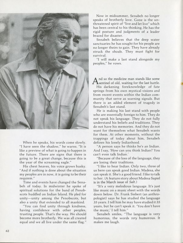 Go Back Home, Senabeh