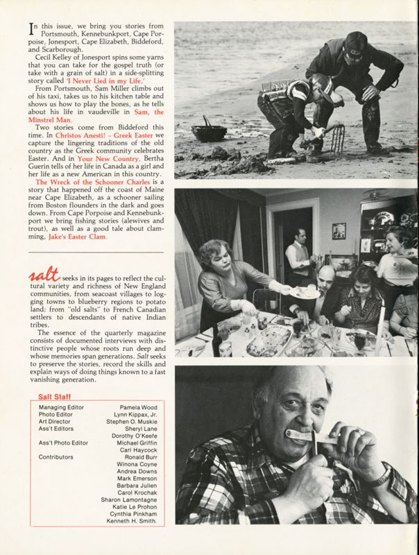 June 1980 Salt Magazine, Inside Front Cover