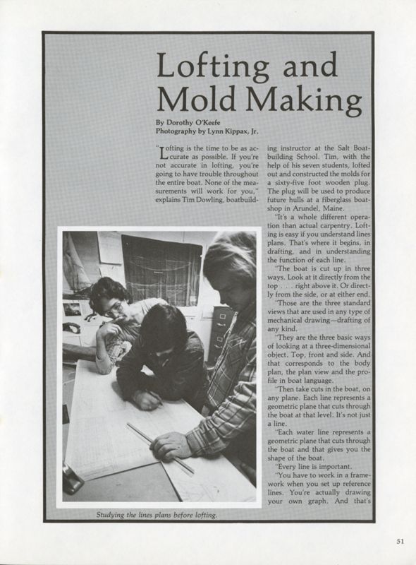 Lofting and Making Molds