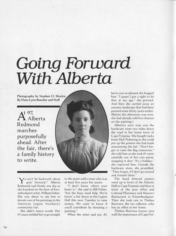 Going Forward With Alberta