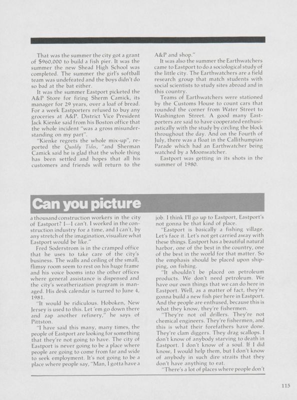 Anti-Pittston: Fred Soderstrom