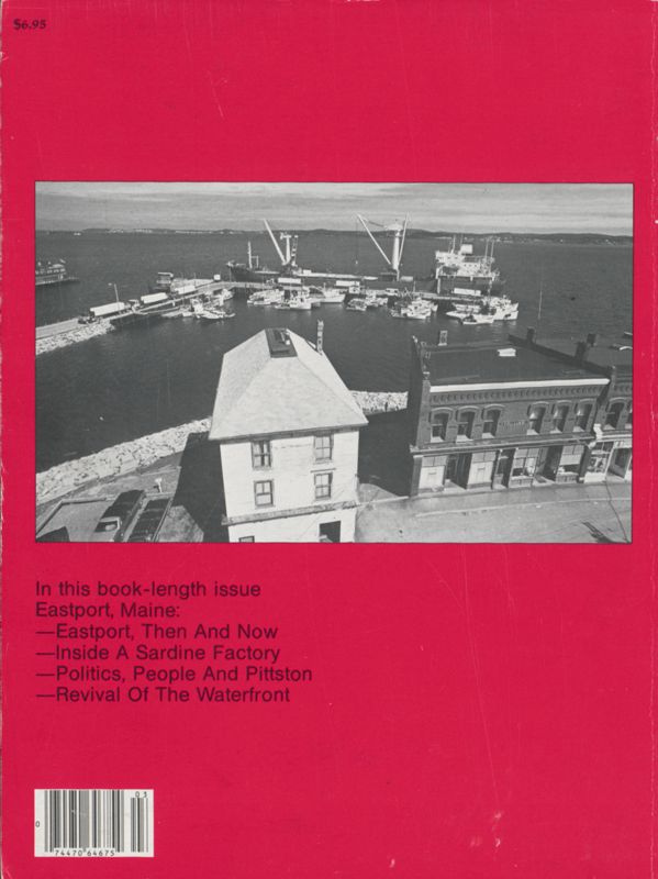 December 1983 Salt Magazine, Back Cover