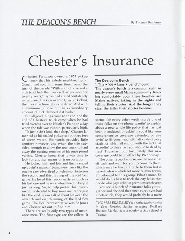 Chester's Insurance