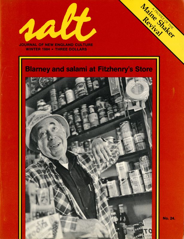 November 1984 Salt Magazine, Front Cover