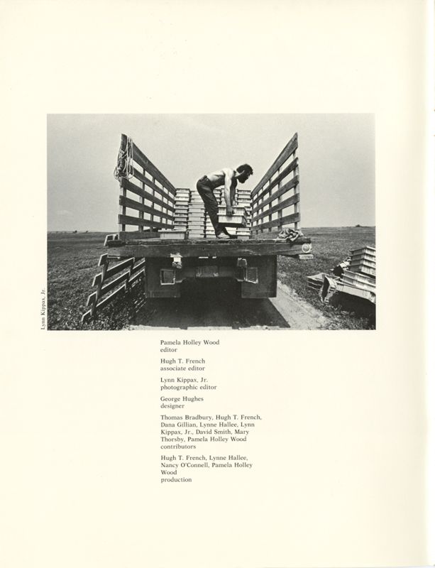 November 1985 Salt Magazine, Inside Front Cover