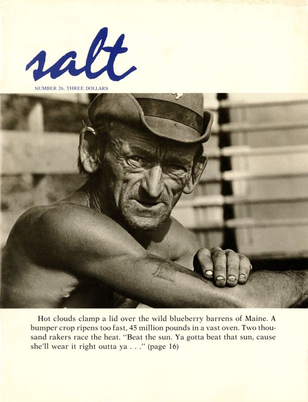 November 1985 Salt Magazine, Front Cover