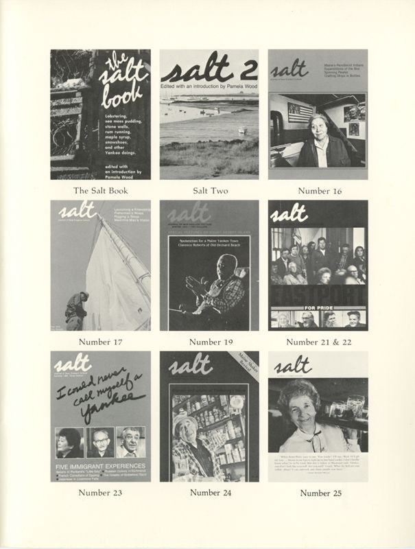 November 1985 Salt Magazine, Inside Back Cover