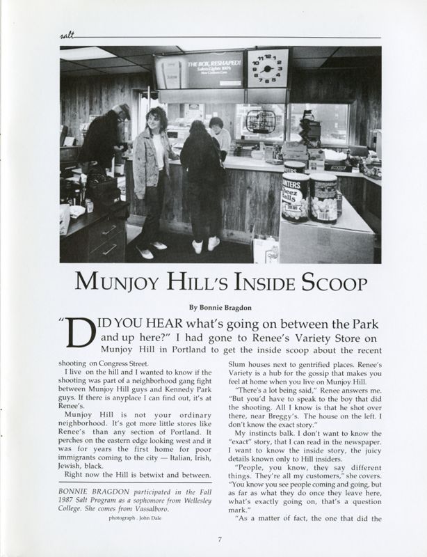 Munjoy Hill's Inside Scoop