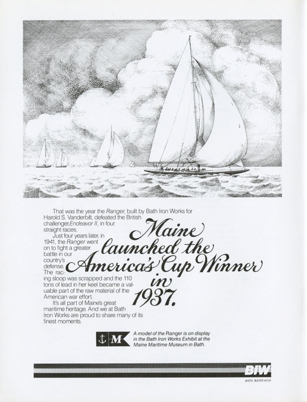 May 1988 Salt Magazine, Advertisement