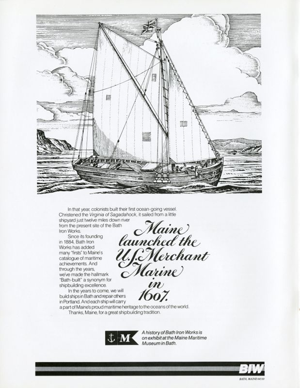 September 1988 Salt Magazine, Advertisement (BIW)
