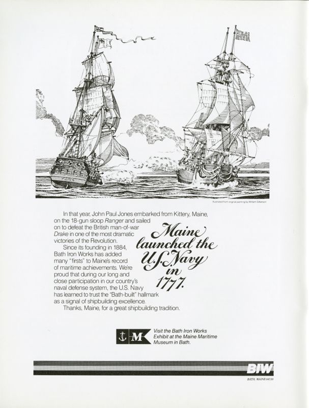 December 1988 Salt Magazine, Advertisement