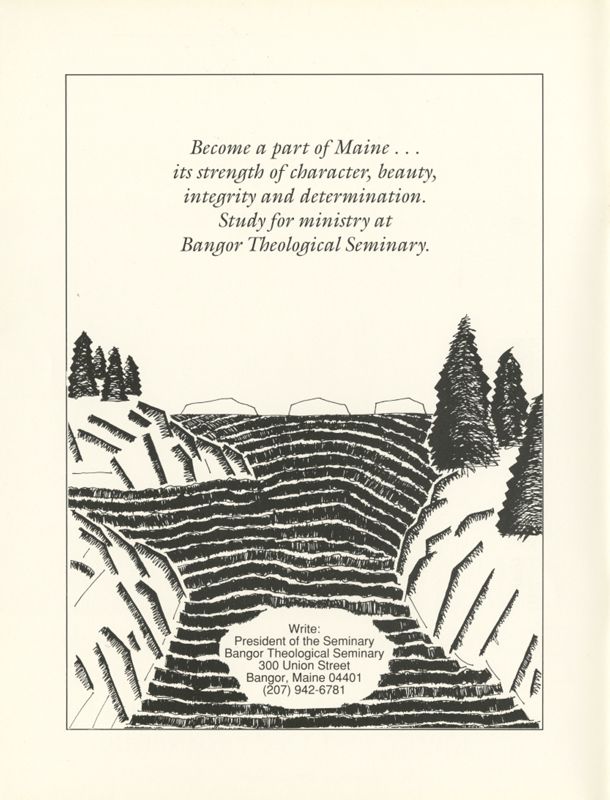 August 1989 Salt Magazine, Inside Front Cover