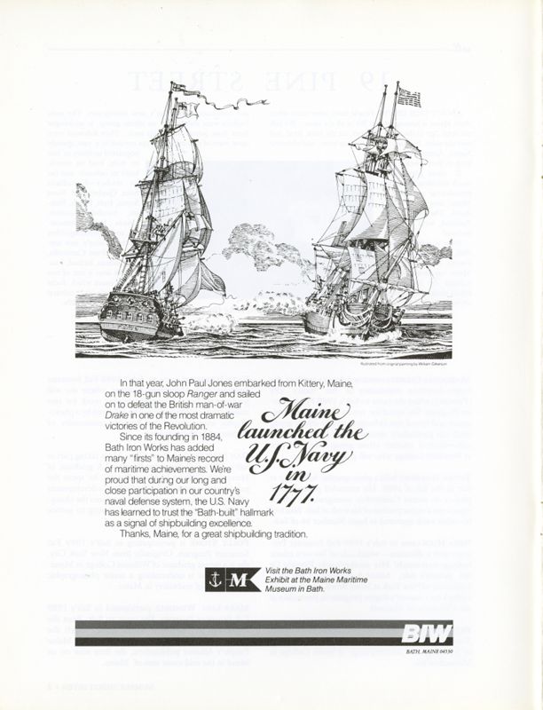 November 1989 Salt Magazine, Advertisement