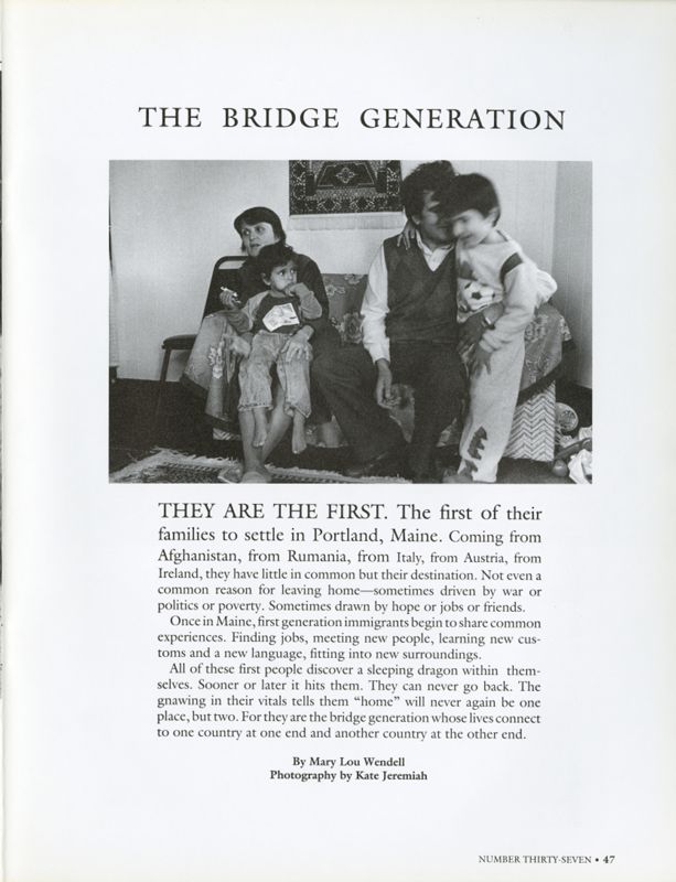 Bridge Generations