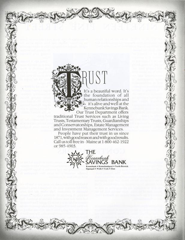 December 1990 Salt Magazine, Advertisement