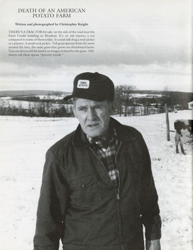 Death of an American Potato Farm