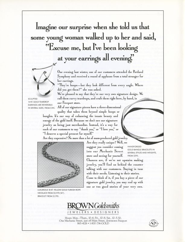 November 1991 Salt Magazine, Advertisement