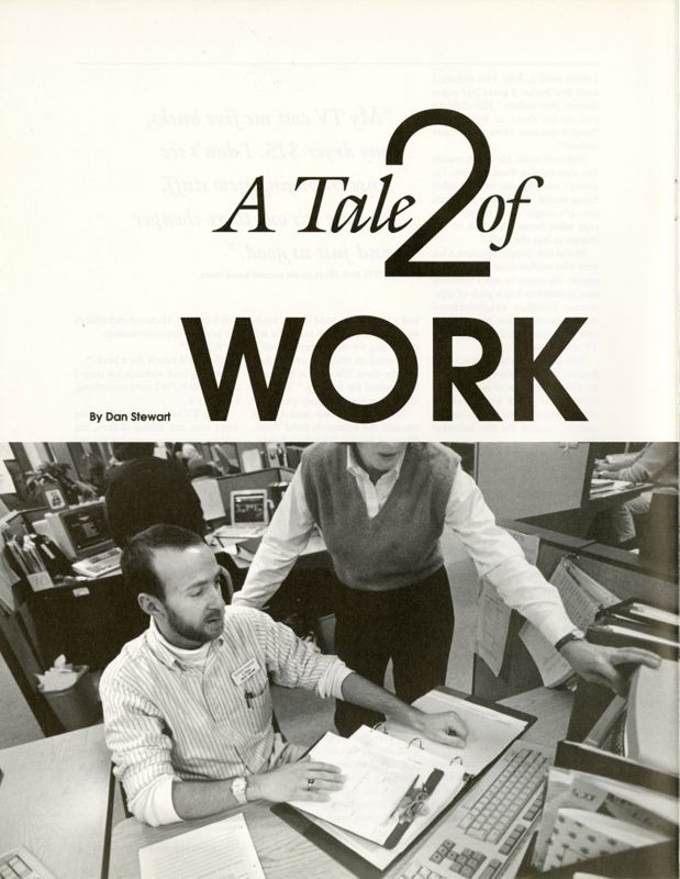 A Tale of Two Workplaces