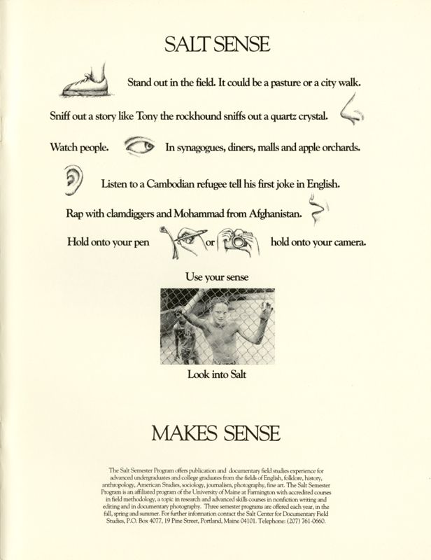 August 1993 Salt Magazine, Inside Back Cover