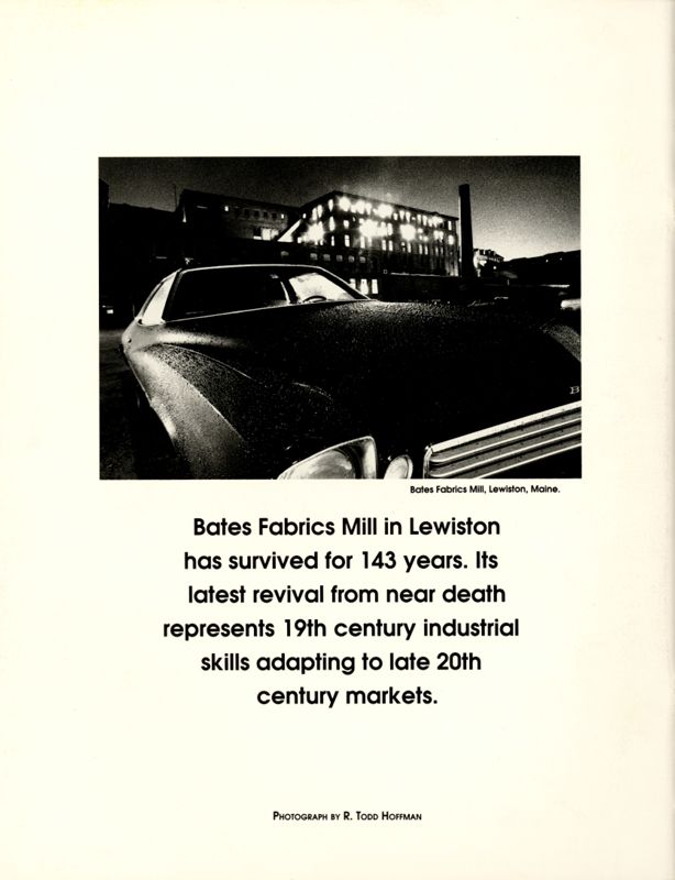 August 1993 Salt Magazine, Back Cover