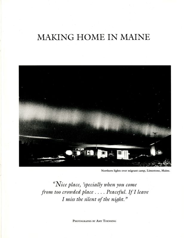 Making Home in Maine
