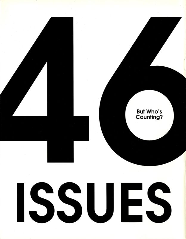 December 1994 Salt Magazine, Inside Back Cover