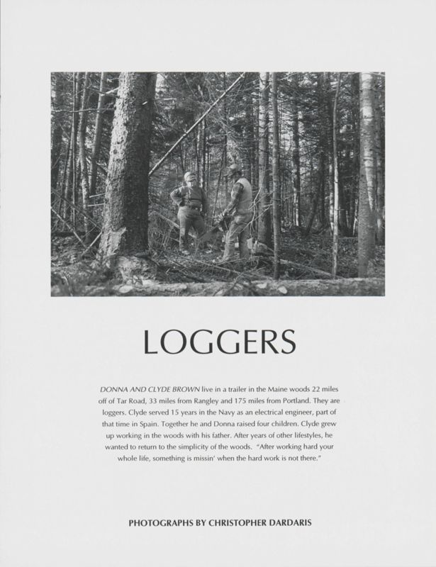 Donna and Clyde: Partners in the Woods