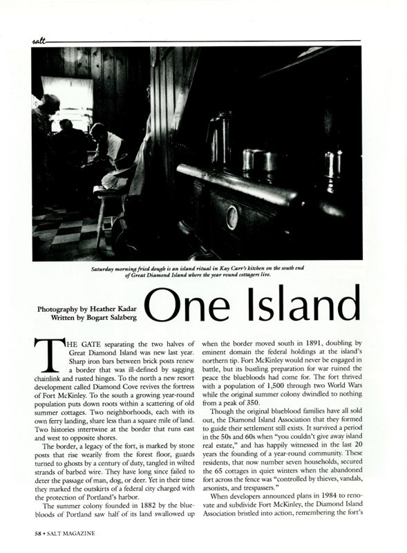 One Island, Two Worlds