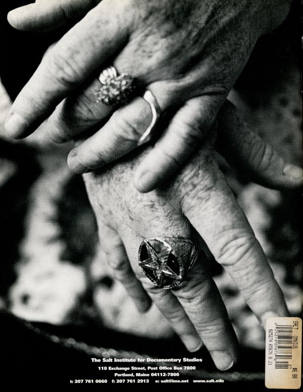 Salt Spring 2002 Magazine, Back Cover