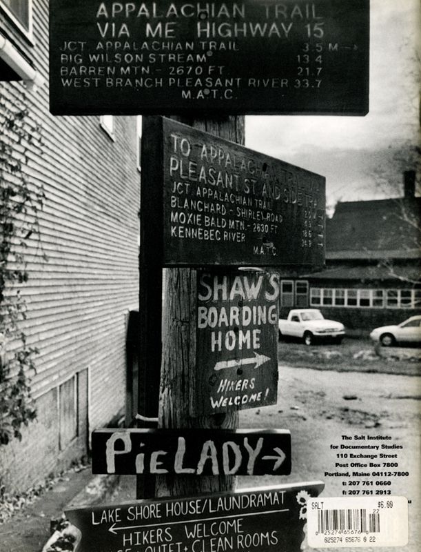 Salt Summer 2002 Magazine, Back Cover