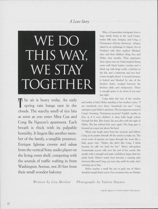 We Do This Way We Stay Together