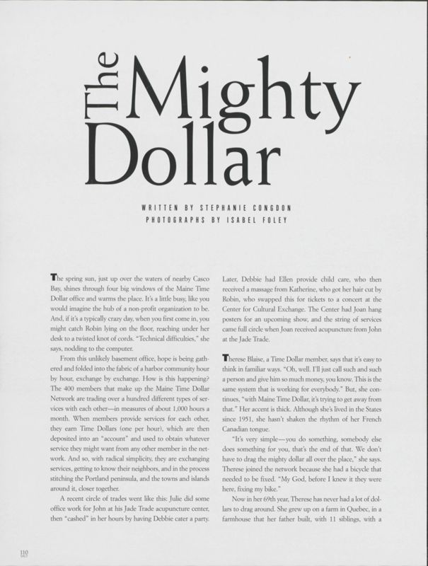 The Mighty Dollar