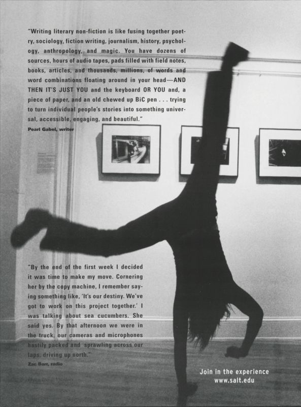 Salt 2003-2004 Magazine, Inside Back Cover