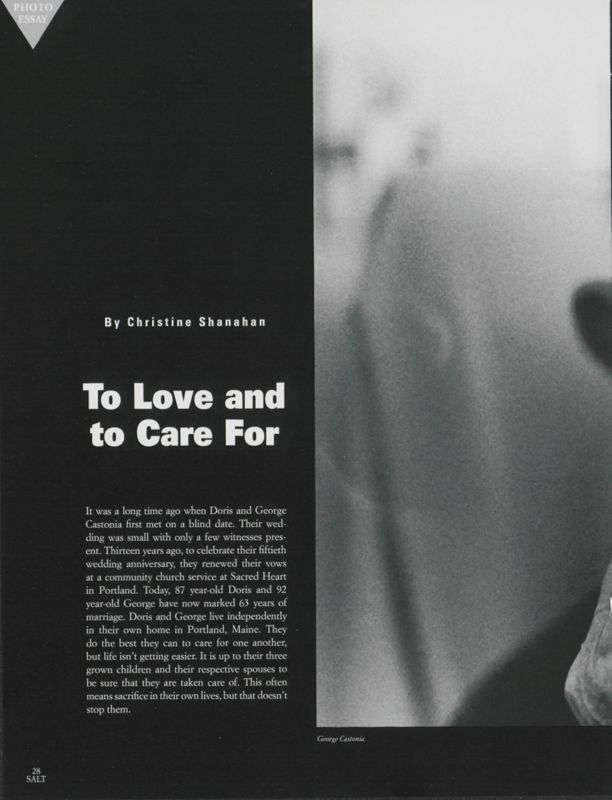 To Love and to Care For