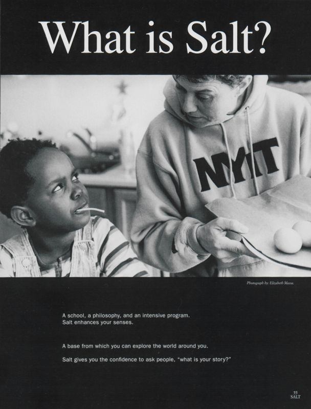 Salt 2006-2007 Magazine, Salt Advertisement