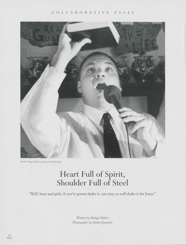 Heart Full of Spirit, Shoulder Full of Speed