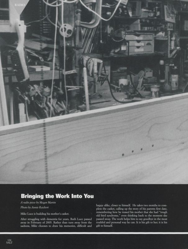 Salt Radio: Bringing the Work into You