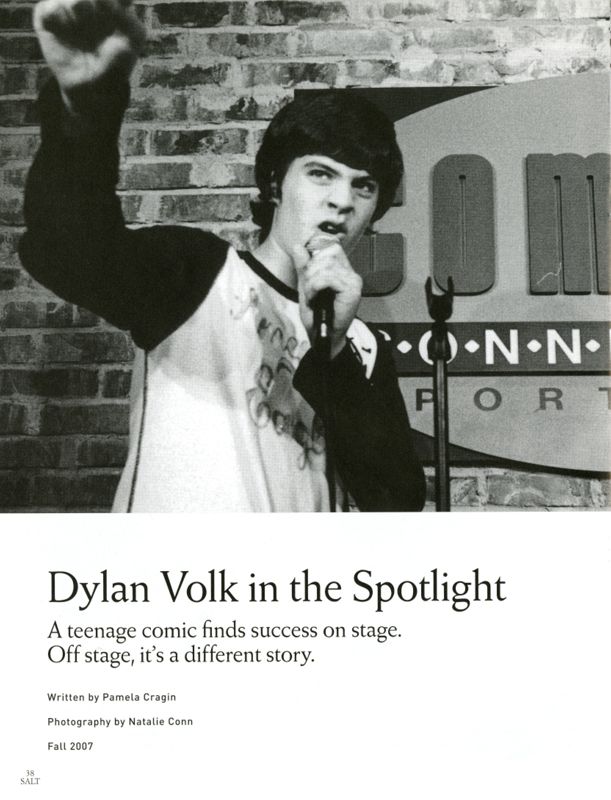 Dylan Volk in the Spotlight