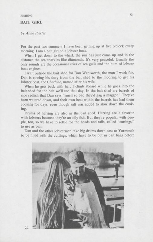 Lobstering: Bait Girl